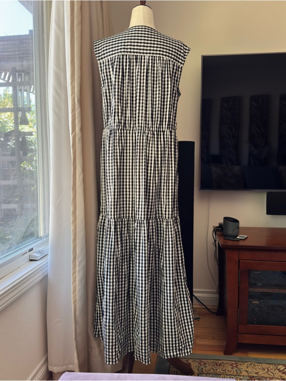 Everlane The Tiered Midi Dress Medium - Picture 6 of 12